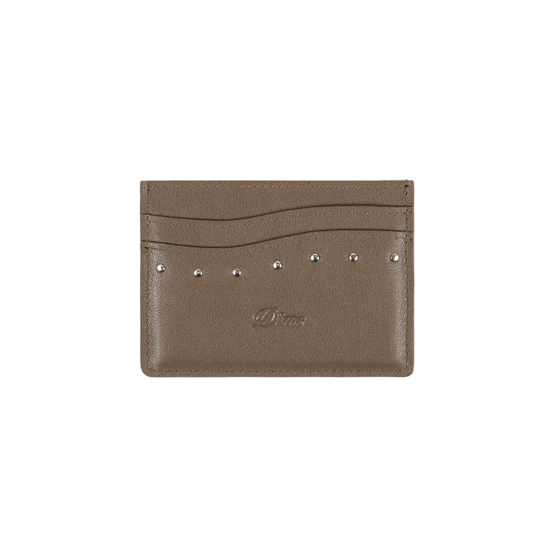 Dime MTL(ダイム)/ Studded Cardholder -BROWN-