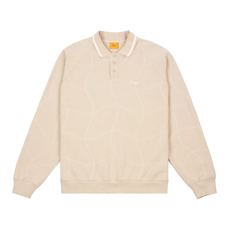 Dime MTL(ダイム)/ Wave Rugby Sweater -2.COLOR-(CREAM)