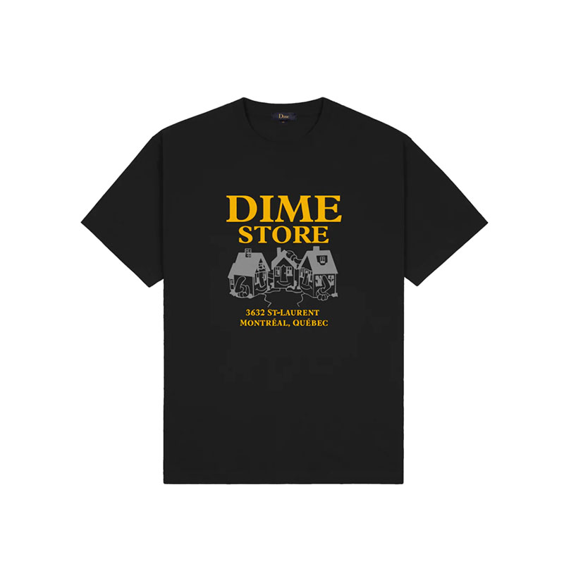 Dime MTL(ダイム)/ Skateshop T-Shirt -2.COLOR-(BLACK)