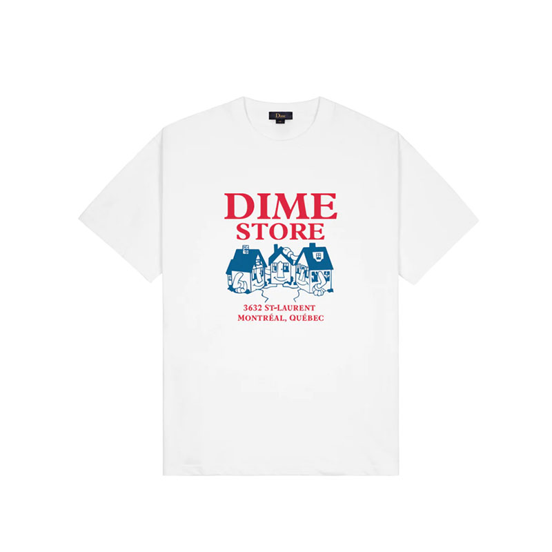 Dime MTL(ダイム)/ Skateshop T-Shirt -2.COLOR-(WHITE)