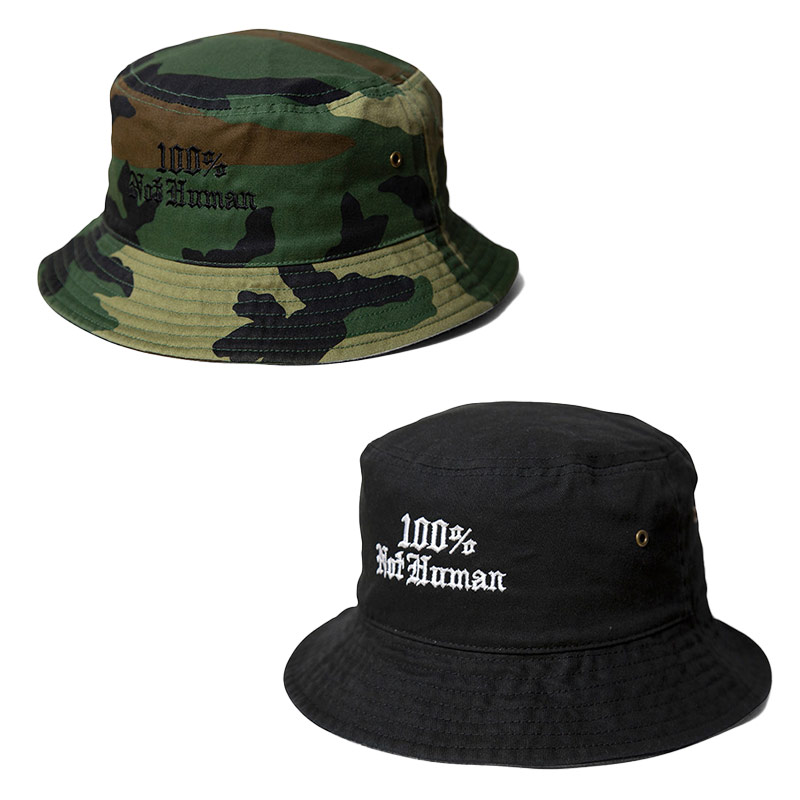 HAIGHT(ヘイト)/ 100% NOT HUMAN BUCKET HAT -2COLOR-