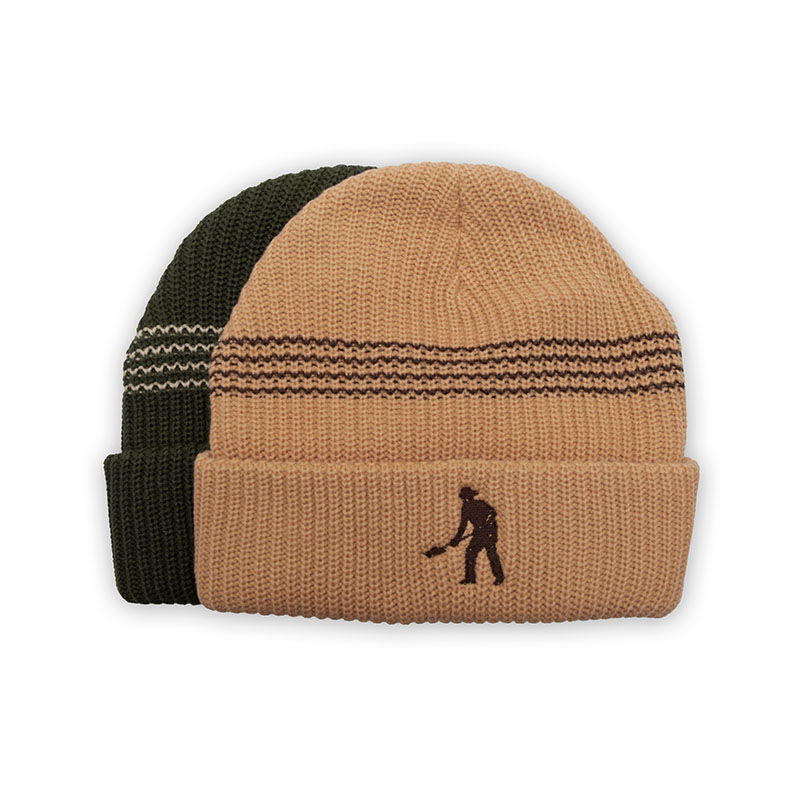 PASS PORT(パスポート)/ DIGGER STRIPED KNIT BEANIE -2.COLOR-
