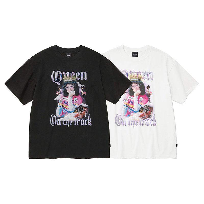 WKNDRS(ウィーケンダーズ)/ QUEEN T-SHIRT -2.COLOR-