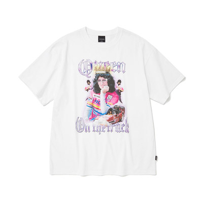 WKNDRS(ウィーケンダーズ)/ QUEEN T-SHIRT -2.COLOR-