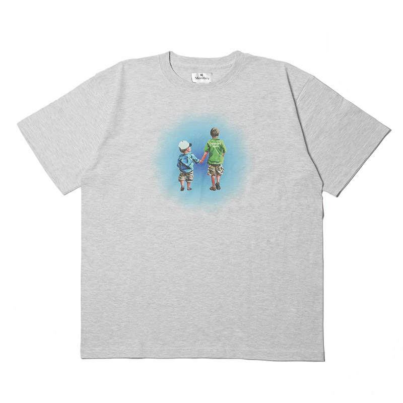 MONTLEY(モーレー)/ KIDS SS TEE -3.COLOR-(A.GREY)
