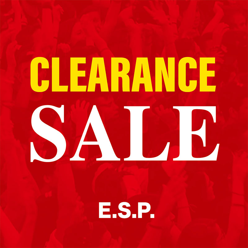 CLEARANCE SALE