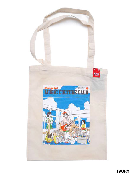 OVER PRINT(オーバープリント)/ MCC Tote bag *GAKUMYU -2COLOR-