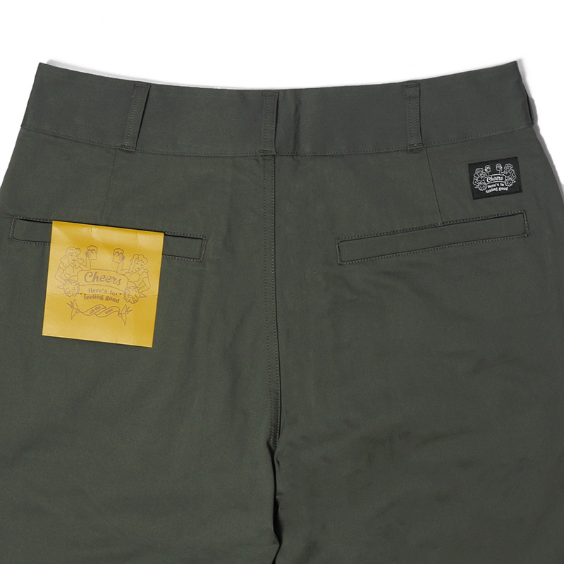 Cheers(チアーズ)/ ORIGINAL WORK PANTS -OLIVE-