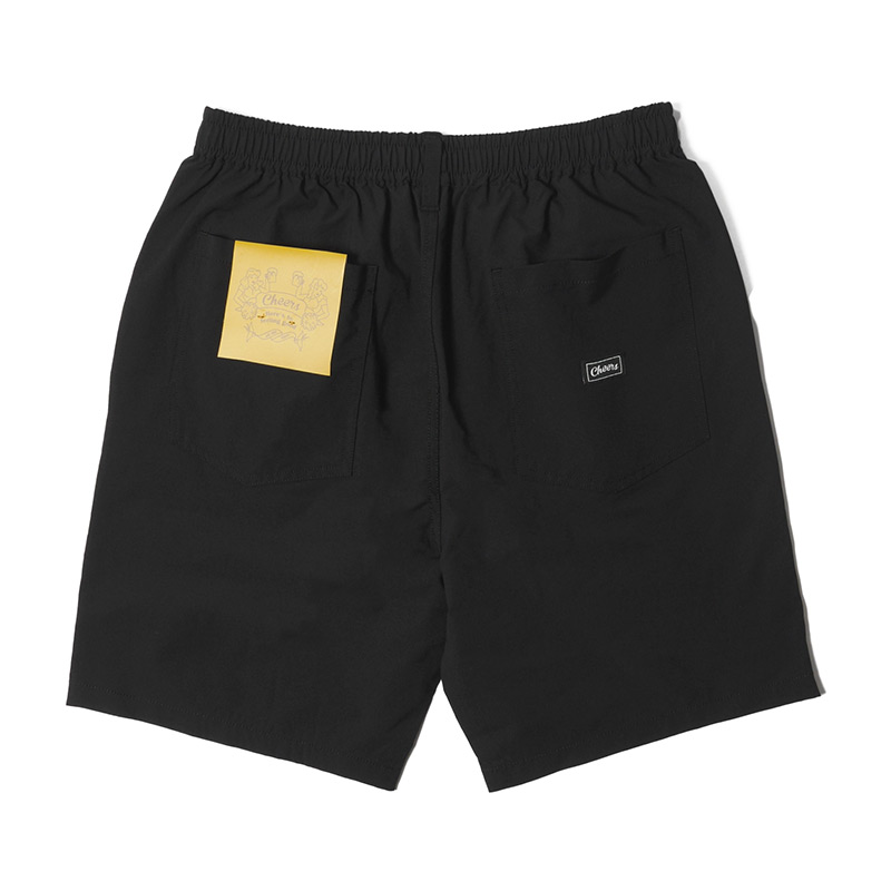 Cheers(チアーズ)/ POLY SHORTS -BLACK-