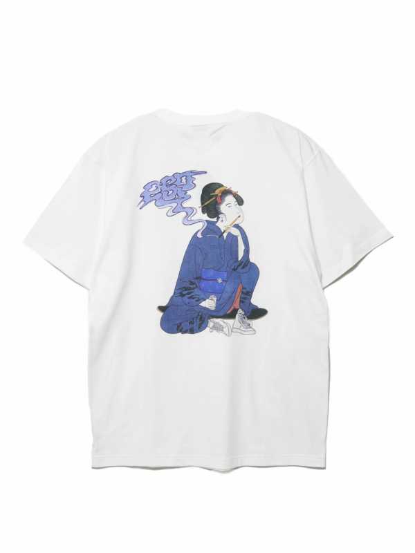 E.S.P.ORIGINAL(イーエスピーオリジナル)/ UKIYO-E SS T-SHIRT -WHITE-