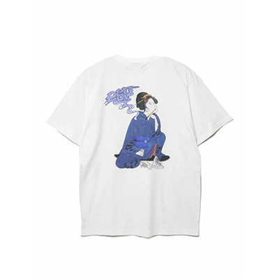 E.S.P.ORIGINAL(イーエスピーオリジナル)/ UKIYO-E SS T-SHIRT -WHITE-