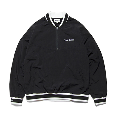 HAIGHT(ヘイト)/ NYLON HALF ZIP JACKET