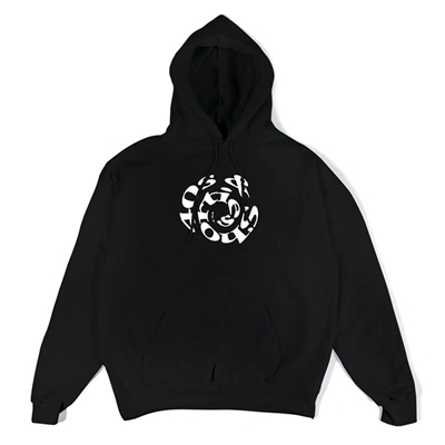 40s&Shorties(フォーティスアンドショーティース)/ Spiral Text Logo Hoodie