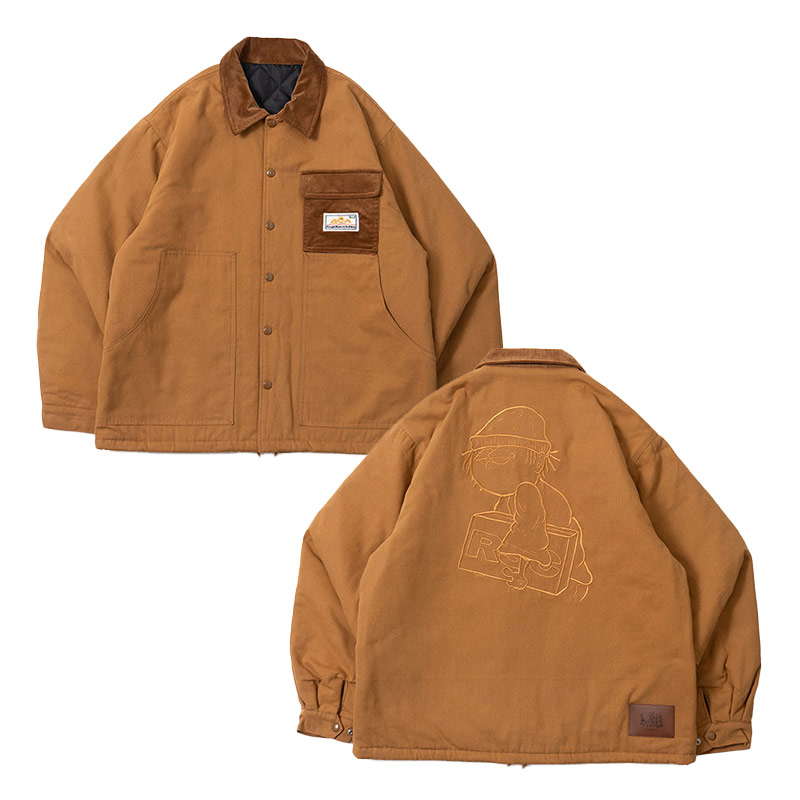 ROUGH SKETCH CLOTHING(ラフスケッチクロージング)/ ROUGH WORKERS JACKET -3COLOR-(BROWN)