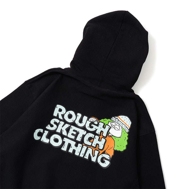 ROUGH SKETCH CLOTHING(ラフスケッチクロージング)/ GRAB HEAVY HOODIE -3COLOR-