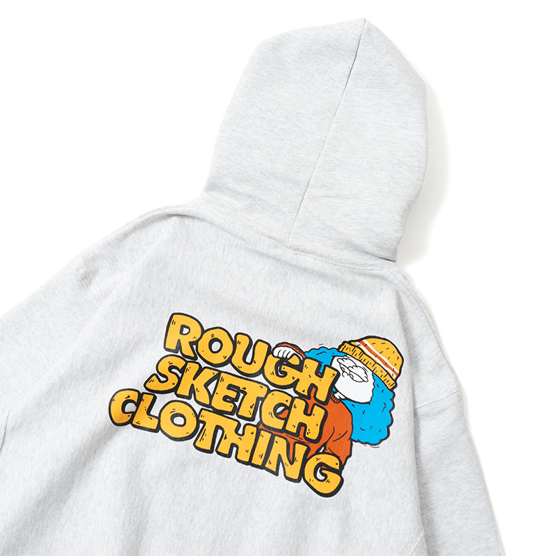 ROUGH SKETCH CLOTHING(ラフスケッチクロージング)/ GRAB HEAVY HOODIE -3COLOR-