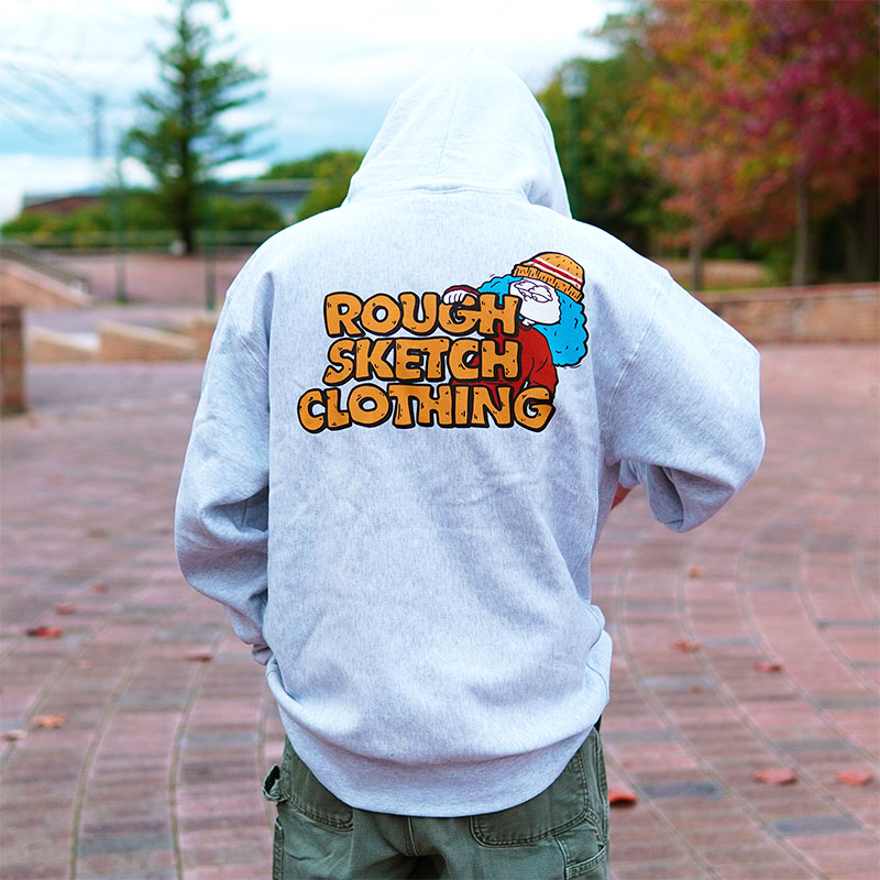 ROUGH SKETCH CLOTHING(ラフスケッチクロージング)/ GRAB HEAVY HOODIE -3COLOR-