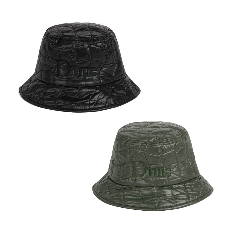 Dime MTL(ダイム)/ QUILTED OUTLINE BUCKET HAT-2.COLOR-