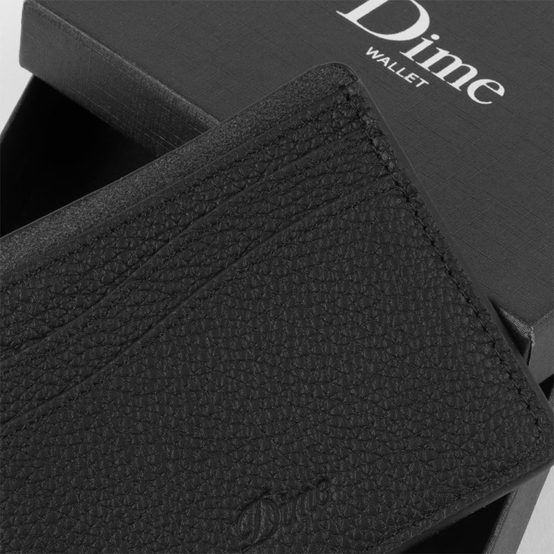 Dime MTL(ダイム)/ Studded Bifold Wallet -BLACK-