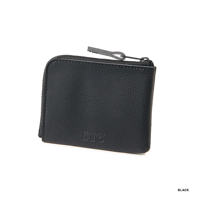 FTC(エフティーシー)/ LUXE LEATHER COMPACT WALLET -2COLOR-(BLACK)