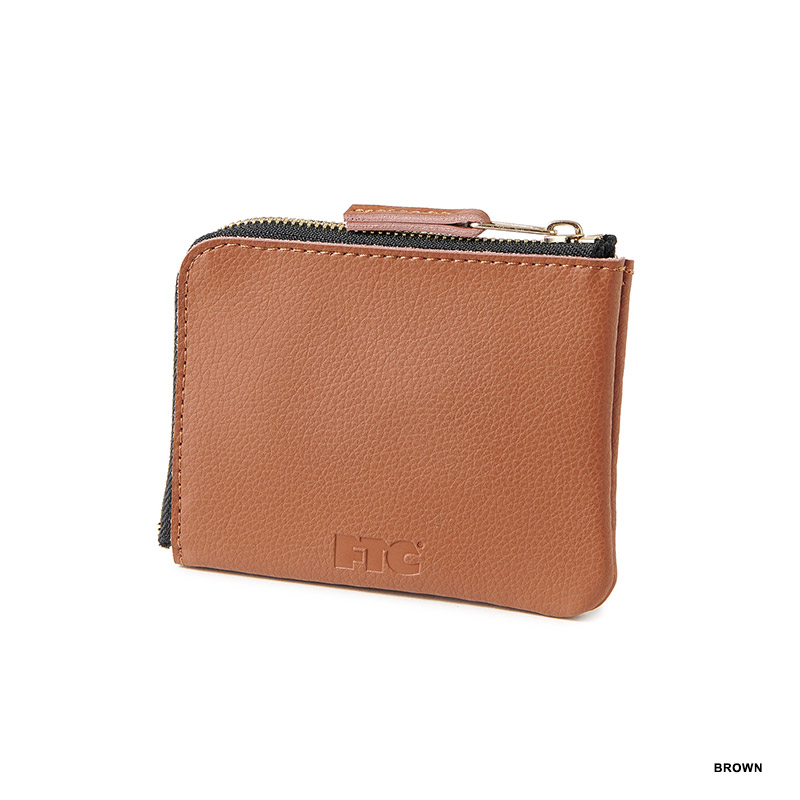 FTC(エフティーシー)/ LUXE LEATHER COMPACT WALLET -2COLOR-(BROWN)