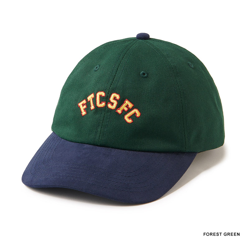 FTC(エフティーシー)/ ARC LOGO 6 PANEL -2COLOR-(FOREST GREEN)
