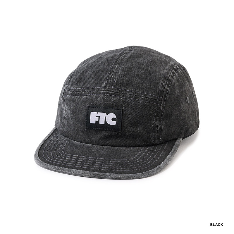 FTC(エフティーシー)/ PIGMENT DYED CAMP CAP -3COLOR-(BLACK)