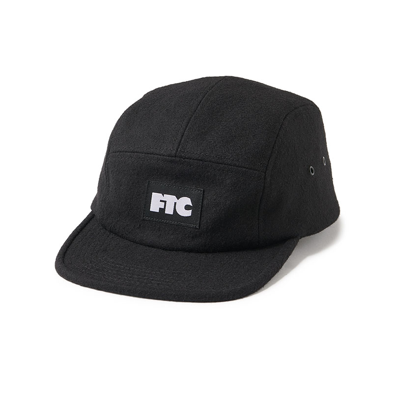 FTC(エフティーシー)/ WOOL CAMP CAP -2.COLOR-(BLACK)