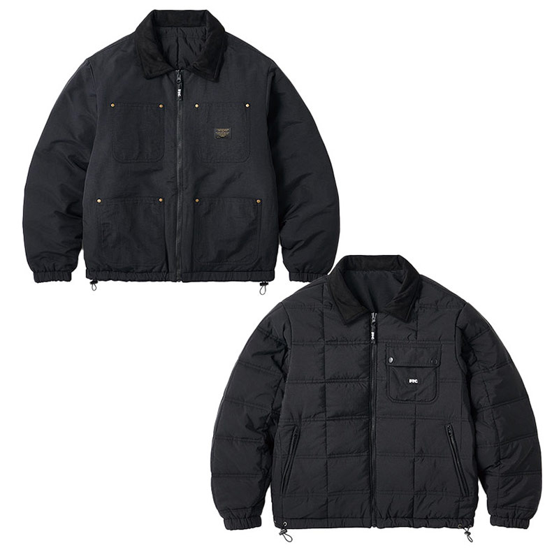 FTC(エフティーシー)/ REVERSIBLE  PUFFY WORK JACKET -2COLOR-(BLACK)