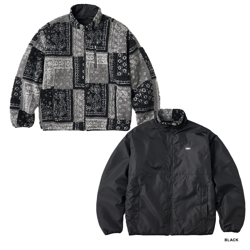 着用機会が無いので出品しますFTC SHERPA FLEECE REVERSIBLE JACKET