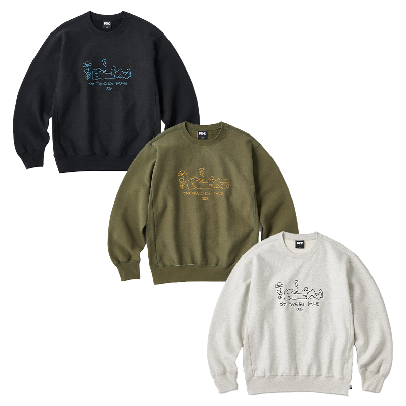 FTC(エフティーシー)/ SAN FRANCISCO DAZE CREW NECK