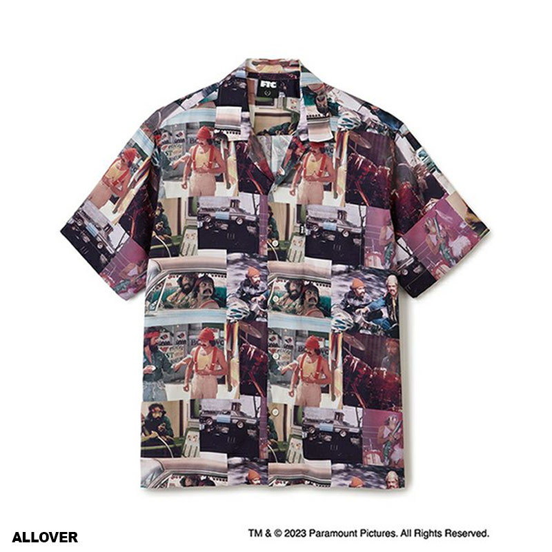 FTC(エフティーシー)/ UP IN SMOKE RAYON SHIRT(ALLOVER)