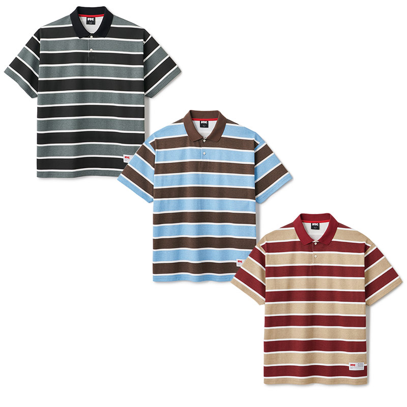 FTC(エフティーシー)/ PRINTED STRIPE POLO