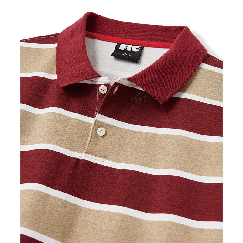 FTC(エフティーシー)/ PRINTED STRIPE POLO