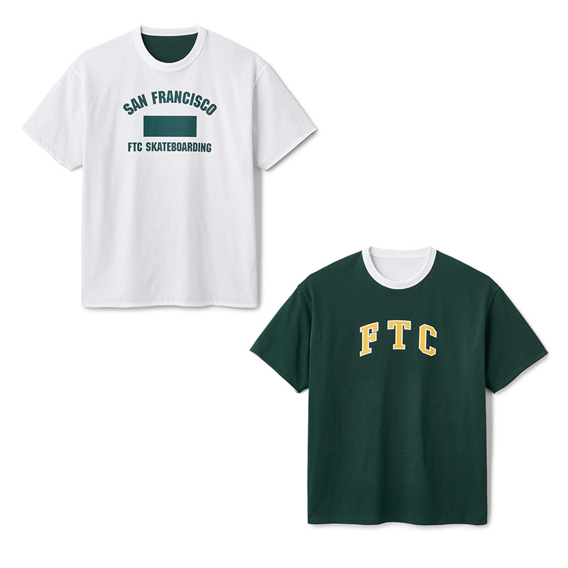 FTC(エフティーシー)/ REVERSIBLE TEE(WHITE)