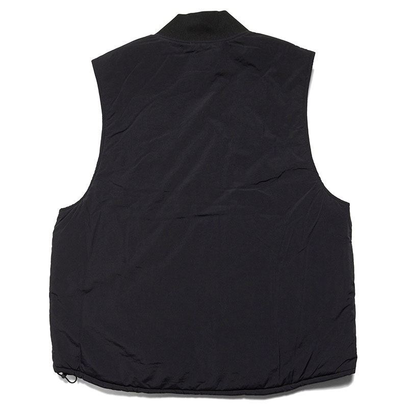 HAIGHT(ヘイト)/ NYLON PADDED VEST -BLACK-