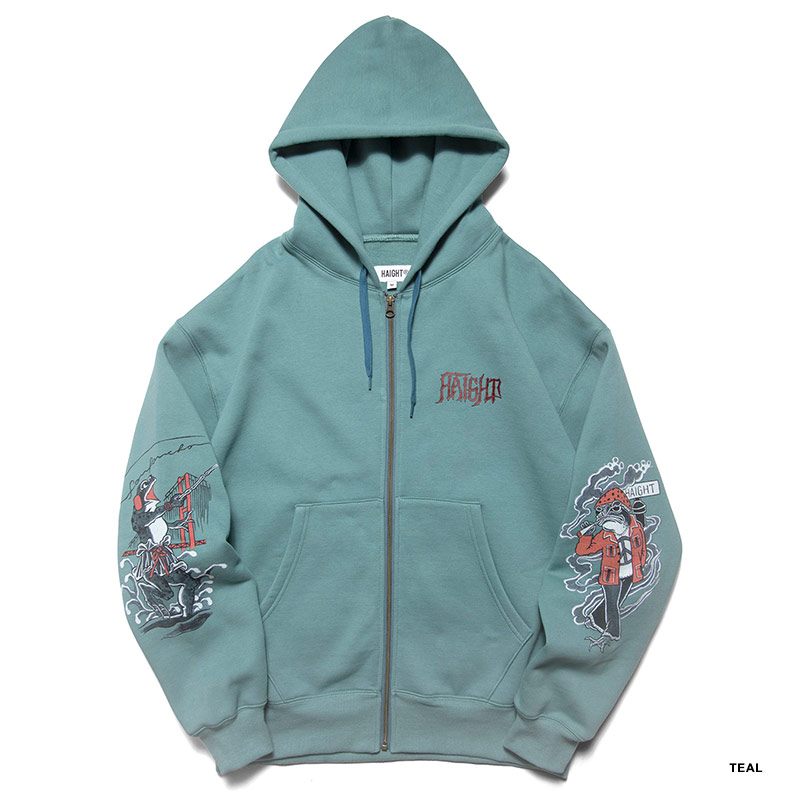 HAIGHT(ヘイト)/ SCRIBE TATTOO ZIP HOODIE -3COLOR-