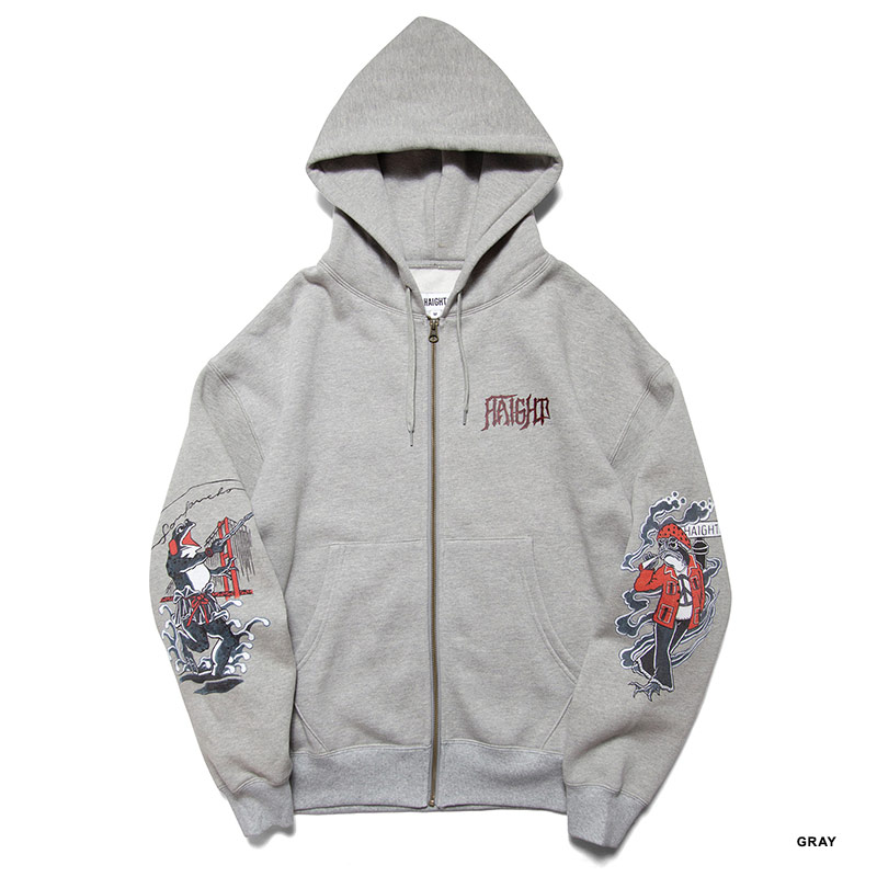 HAIGHT(ヘイト)/ SCRIBE TATTOO ZIP HOODIE -3COLOR-