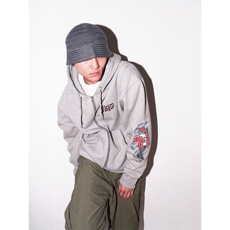 HAIGHT(ヘイト)/ SCRIBE TATTOO ZIP HOODIE -3COLOR-