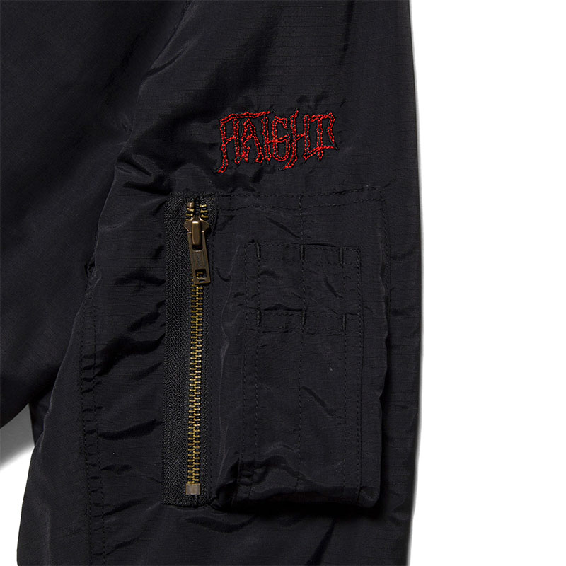 HAIGHT(ヘイト)/ SCRIBE TATTOO BOMBER JACKET -BLACK-