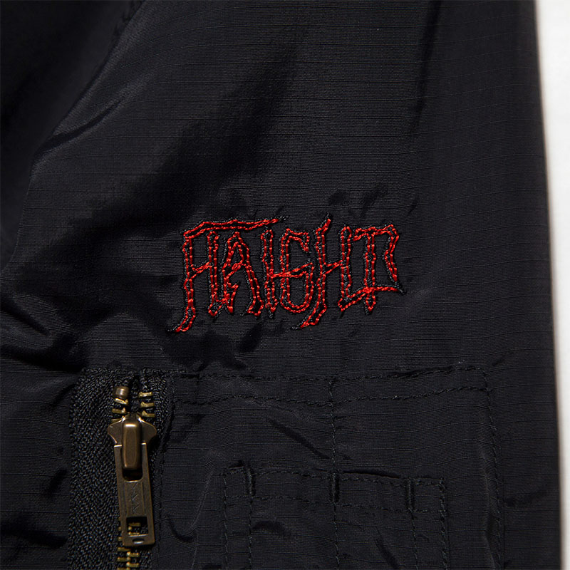 HAIGHT(ヘイト)/ SCRIBE TATTOO BOMBER JACKET -BLACK-