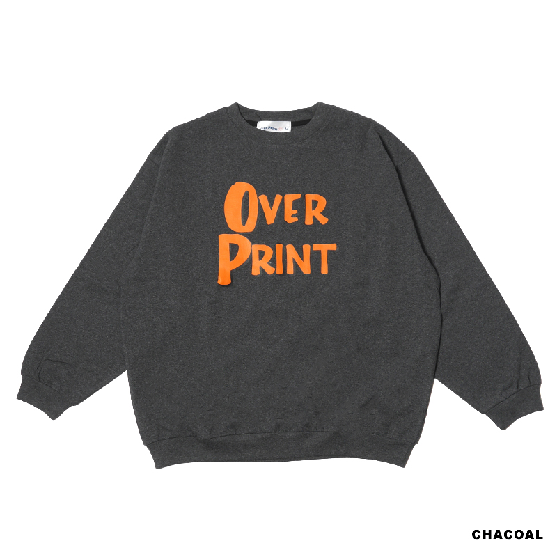 OVER PRINT(オーバープリント)/ HEAD GEAR sweatshirts like LS TEE -2COLOR-