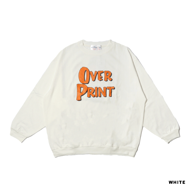 OVER PRINT(オーバープリント)/ HEAD GEAR sweatshirts like LS TEE -2COLOR-