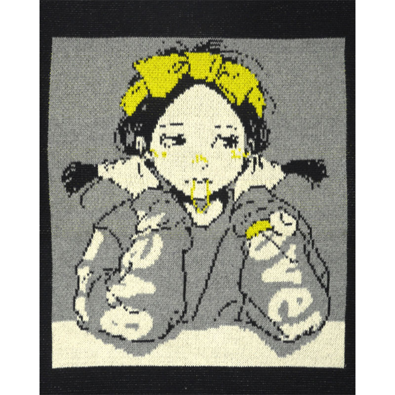 OVER PRINT(オーバープリント)/ POP ART JQ KNIT Ver:1 -2COLORS-