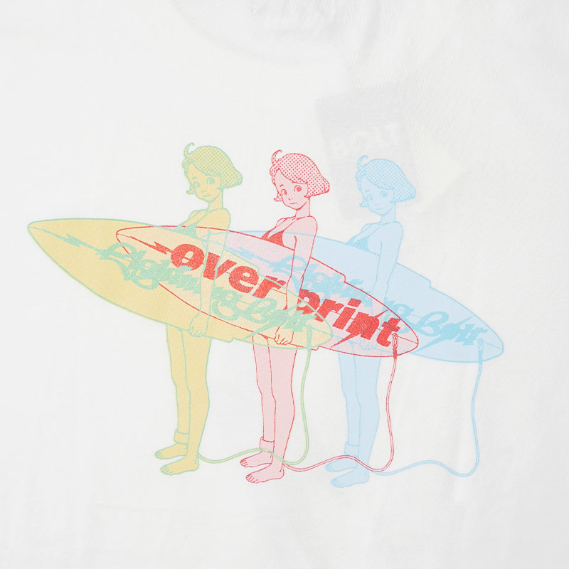 OVER PRINT(オーバープリント)/ SURF Tee