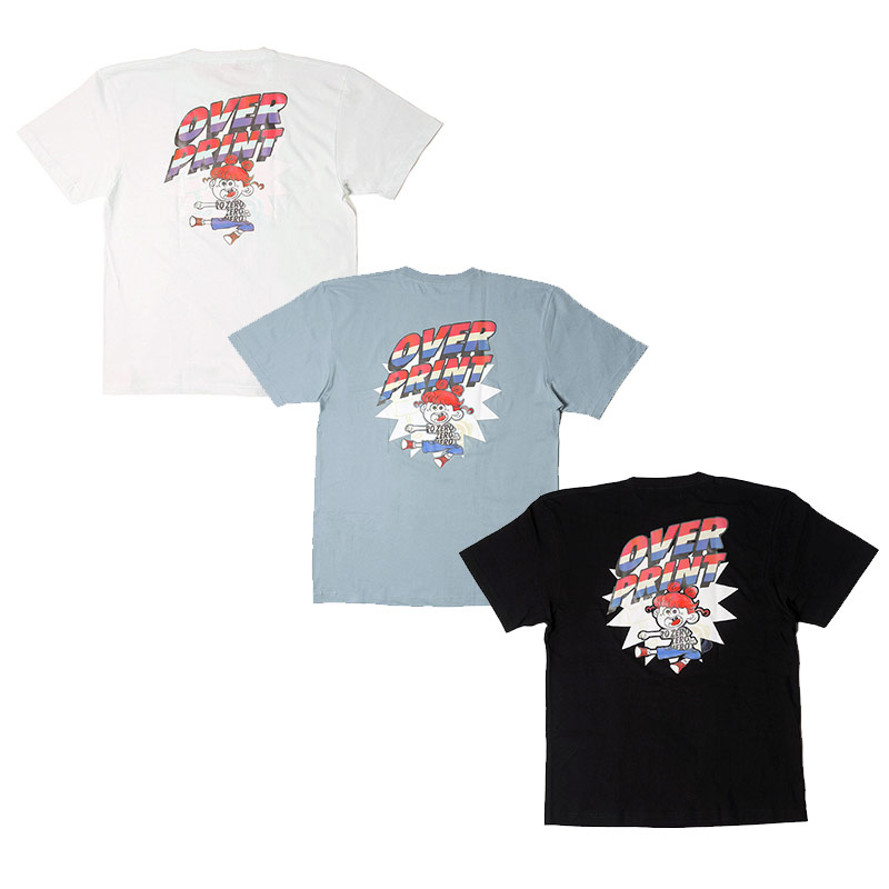 OVER PRINT(オーバープリント)/ CAPTAIN TEE -3.COLOR-