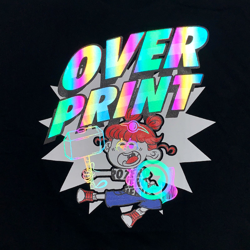 OVER PRINT(オーバープリント)/ CAPTAIN TEE -3.COLOR-