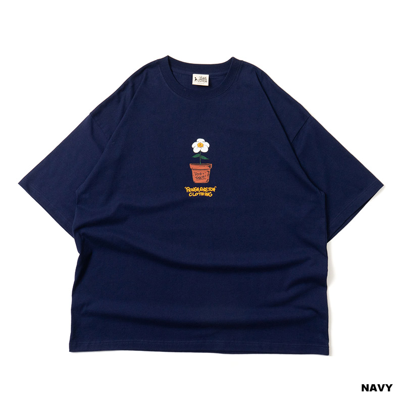 ROUGH SKETCH CLOTHING(ラフスケッチクロージング)/ THE FLOWER S/S TEE -3.COLOR-(NAVY)