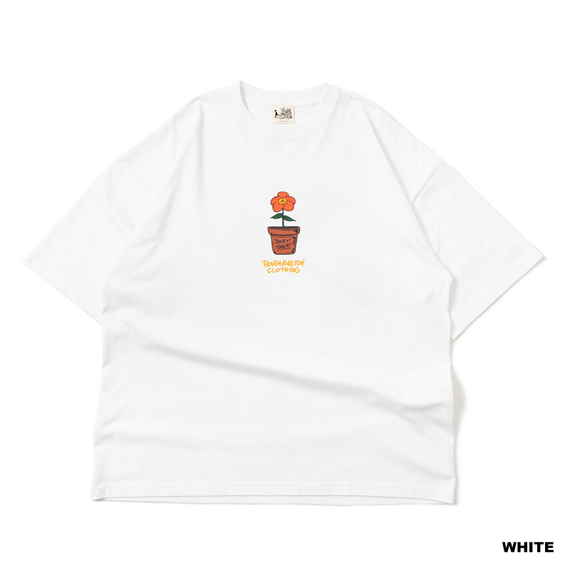 ROUGH SKETCH CLOTHING(ラフスケッチクロージング)/ THE FLOWER S/S TEE -3.COLOR-(WHITE)