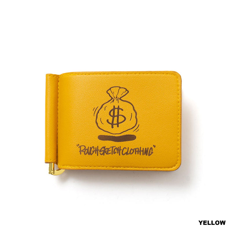 ROUGH SKETCH CLOTHING(ラフスケッチクロージング)/ RSC CLIPnFOLD WALLET -2.COLOR-(YELLOW)